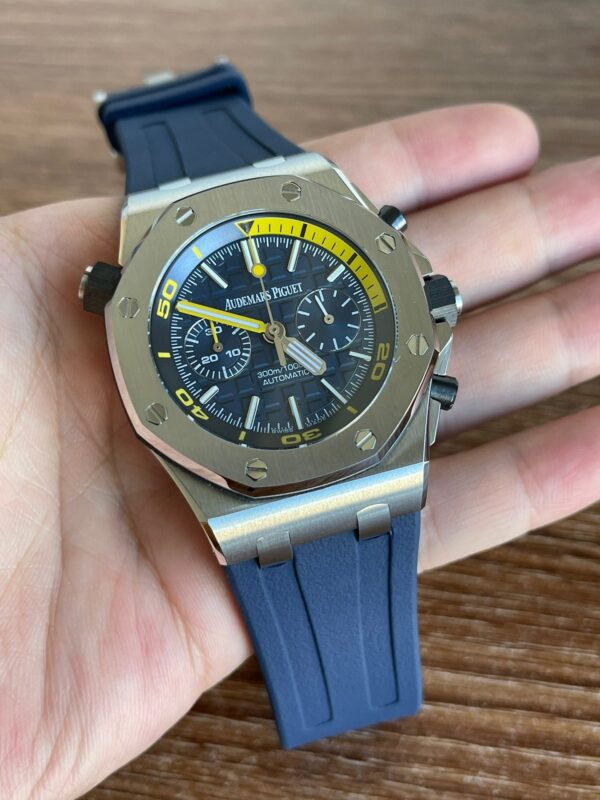 Audemars Piguet Royal Oak 26703 Chronograph Automatic Mechanical Watch Original caliber 3124 Diameter: 42mm - Image 9