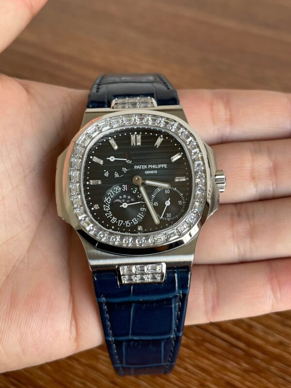 Patek Philippe Nautilus 5712 moissanite - Image 2