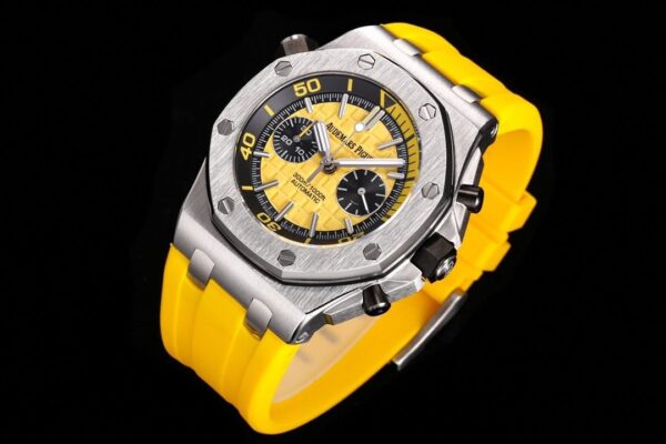 Audemars Piguet Royal Oak 26703 Chronograph Automatic Mechanical Watch Original caliber 3124 Diameter: 42mm - Image 7