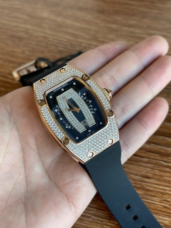 Richard Mille 037 Crystal Diamond Women-s Watch - Image 4