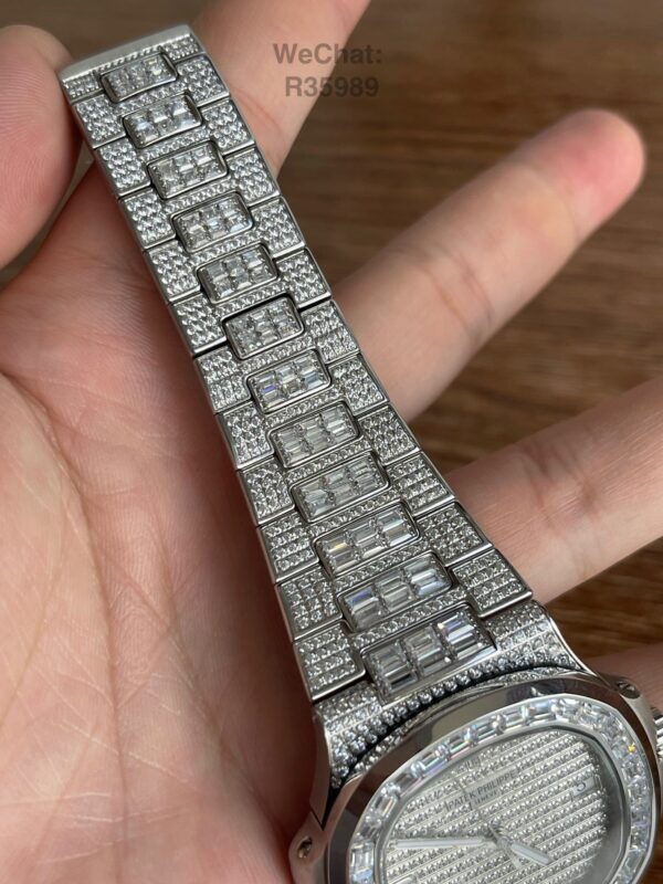 Patek Philippe 5711 Hand-set moissanite diamonds - Image 6