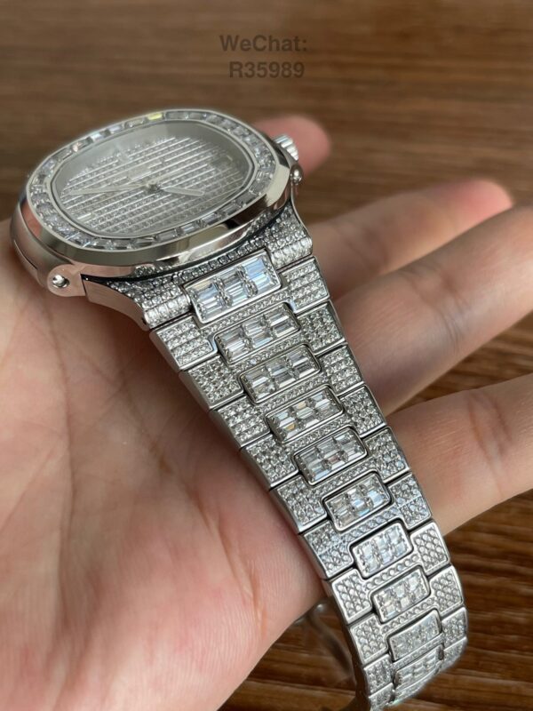 Patek Philippe 5711 Hand-set moissanite diamonds - Image 7