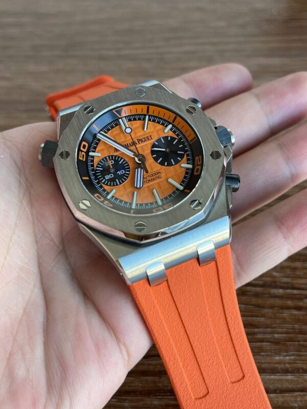 Audemars Piguet Royal Oak 26703 Chronograph Automatic Mechanical Watch Original caliber 3124 Diameter: 42mm - Image 7