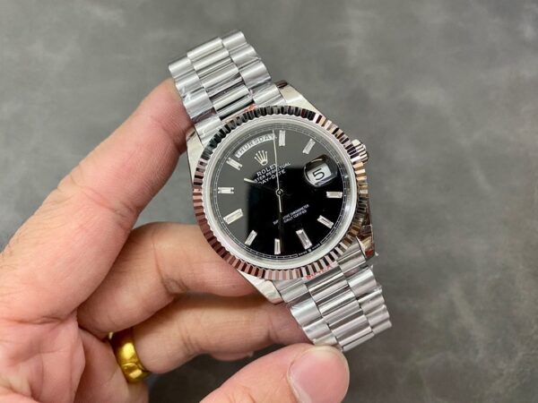 Rolex 18K White Gold Day Date 40mm - Image 7