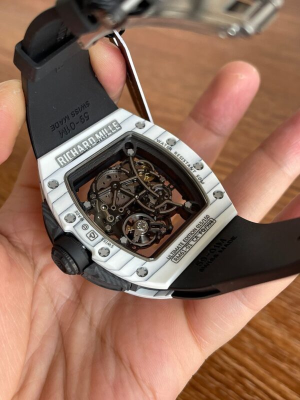Richard Mille 60-01 White carbon fiber - Image 3