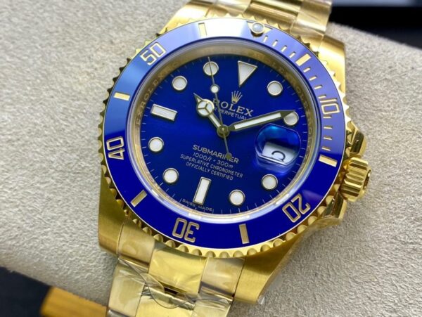 Submariner-date 126618 18K yellow-gold 1:1 Superclone - Image 3