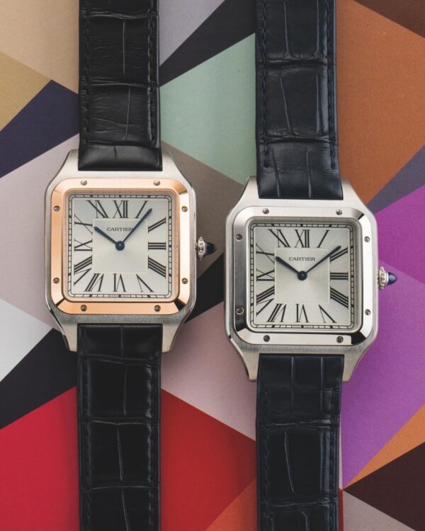 Cartier Santos-Dumont collection 43.5*31.4mm/38*27.5mm - Image 4