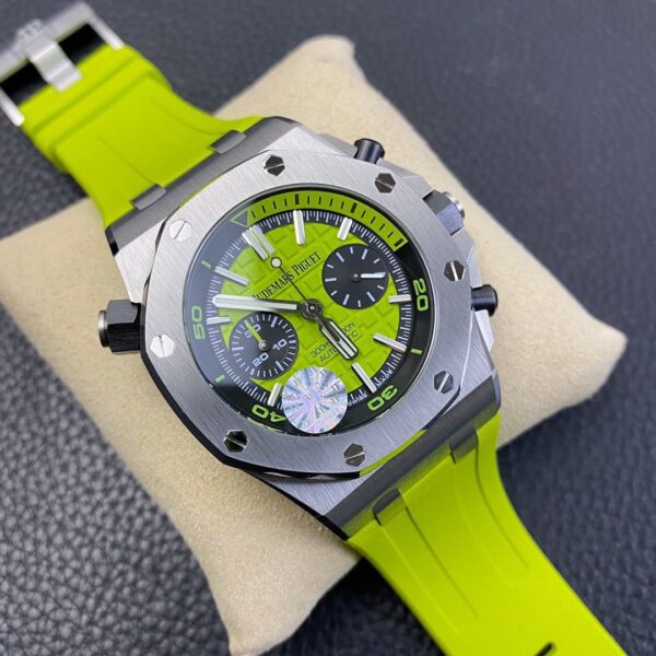 Audemars Piguet Royal Oak 26703 Chronograph Automatic Mechanical Watch Original caliber 3124 Diameter: 42mm - Image 2