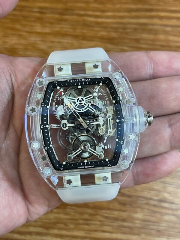 Richard Mille 55-01 Tourbillon Sapphire crystal case - Image 2