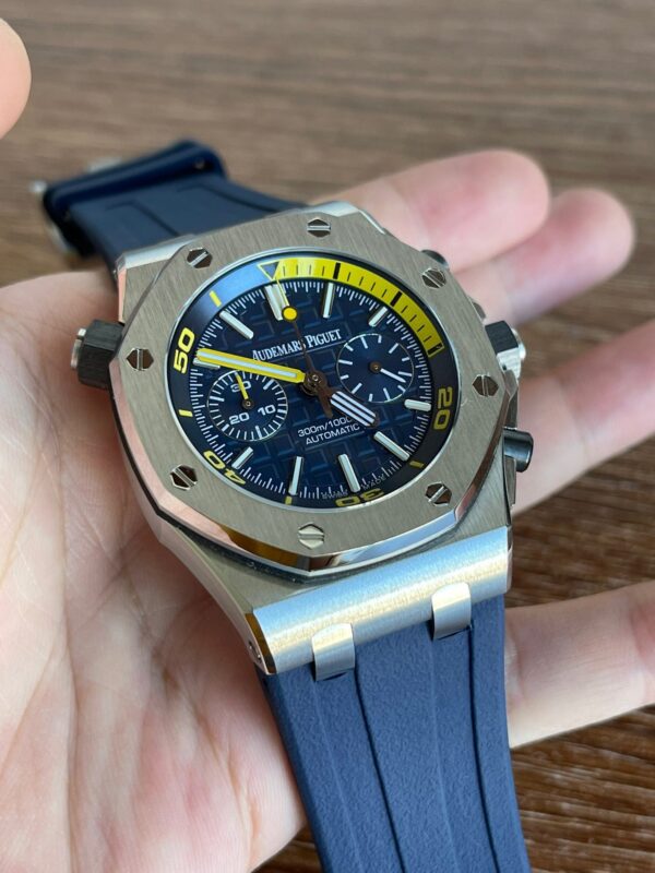 Audemars Piguet Royal Oak 26703 Chronograph Automatic Mechanical Watch Original caliber 3124 Diameter: 42mm - Image 5