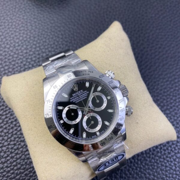 Rolex Cosmograph Daytona 116520 (Steel Black Face Daytona) - Image 9