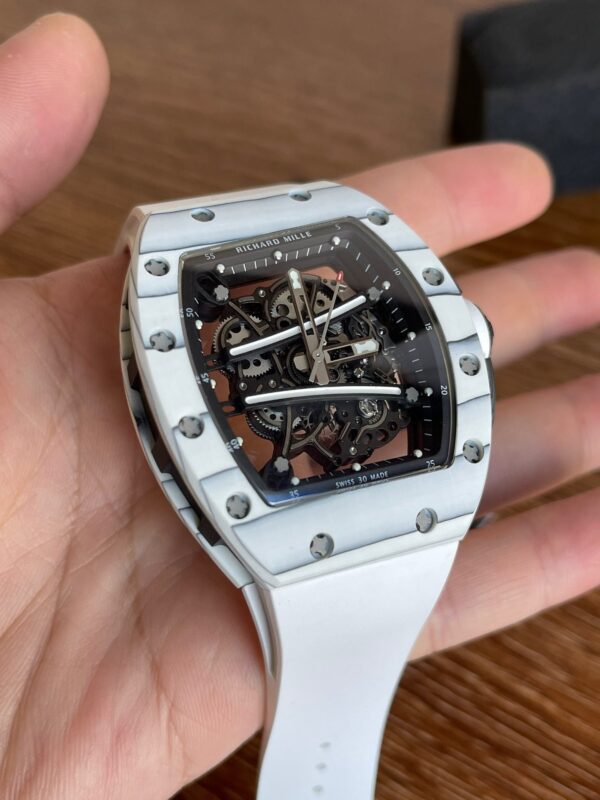 Richard Mille 60-01 White carbon fiber - Image 11
