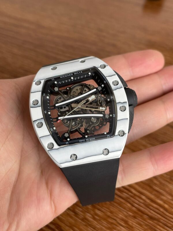 Richard Mille 60-01 White carbon fiber - Image 9