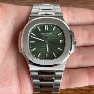 Patek Philippe 5711 Plated White Gold Green