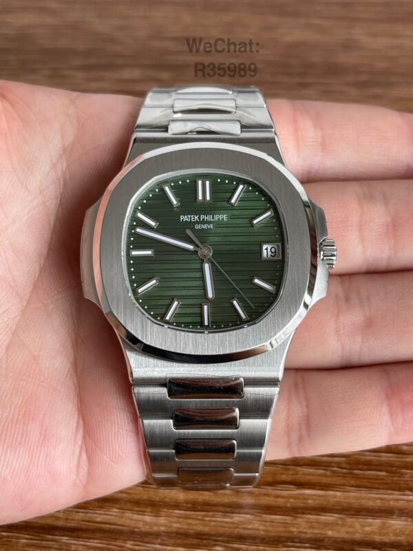 Patek Philippe 5711 Plated White Gold Green
