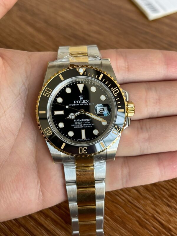 Submarine 41mm1:1 Superclone(Gold black sub)