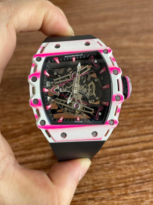 Richard Mille 38-02 Tourbillon Pink Carbon Fiber Unisex