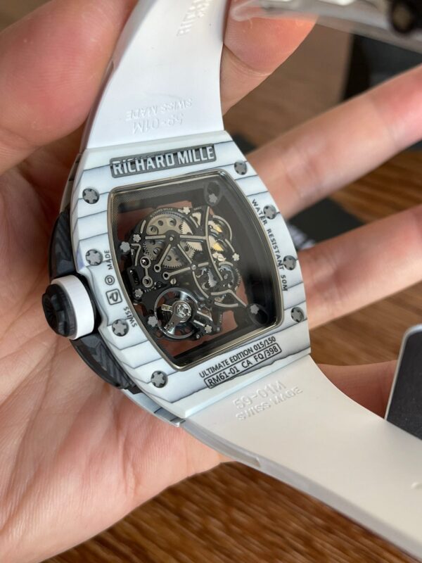Richard Mille 60-01 White carbon fiber - Image 7