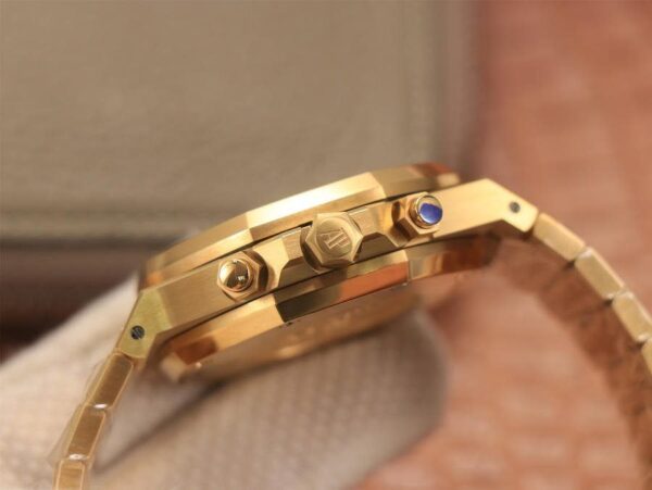 Audemars Piguet Royal Oak Chronograph 18K Gold on 904L Steel - 1:1 Sup - Image 8