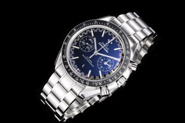 1:1 Superclone-Omega Super Series Moonphase reference number 431.53.41.21.01.001(Black Timer OMEGA) - Image 2