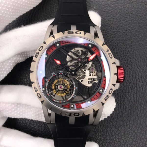 Roger Dubuis King Series Titanium Tourbillon Model: RDDBEX0479