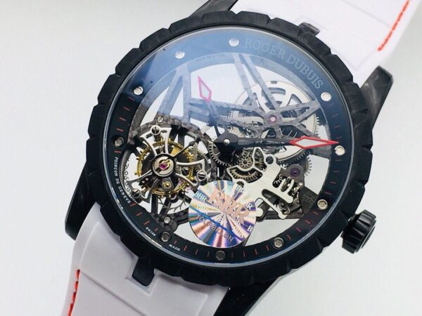 Roger Dubuis - Excalibur Spider DBEX0577 Carbon Fly Tourbillon 1:1 Super - Image 2