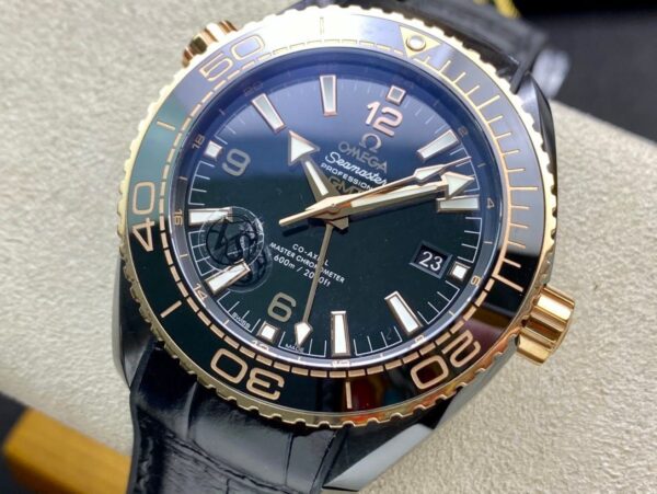 Omega Chieftain Series Black Ceramic Ocean Universe 600 meters (Deep Sea Black) - Image 3