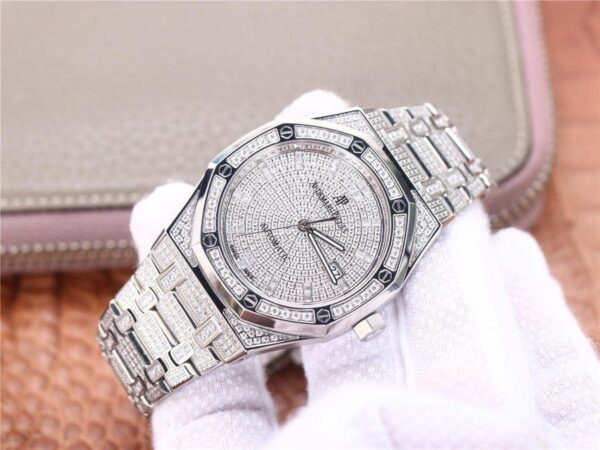 Audemars Piguet Royal Oak 15452 1:1 Superclone(full diamonds AP) - Image 2