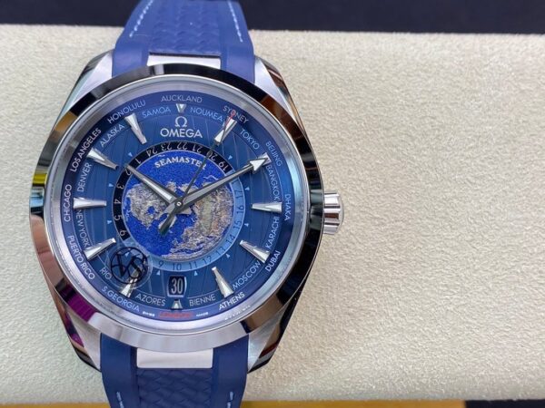 Omega - Aqua Terra 150MCO - Axial Master Chronometer GMT(世界时)