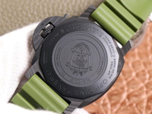 Panerai Carbotech Marina Militare Submersible.PAM961-1:1 Superclone - Image 7