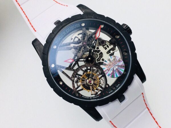 Roger Dubuis - Excalibur Spider DBEX0577 Carbon Fly Tourbillon 1:1 Super - Image 4