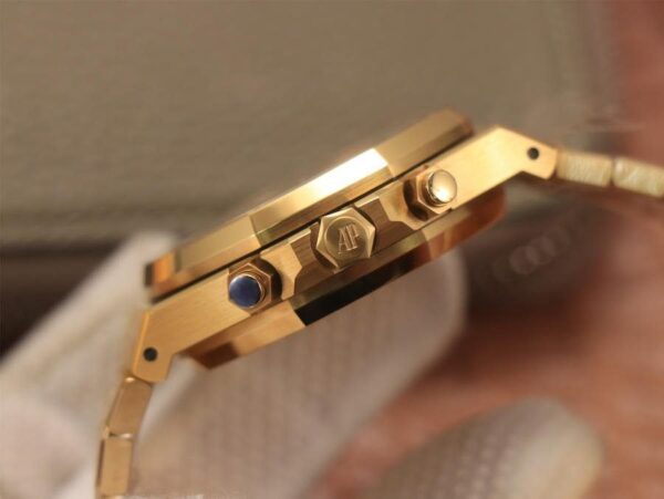 Audemars Piguet Royal Oak Chronograph 18K Gold on 904L Steel - 1:1 Sup - Image 6