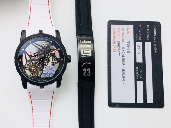 Roger Dubuis - Excalibur Spider DBEX0577 Carbon Fly Tourbillon 1:1 Super - Image 3