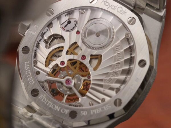 Audemars Piguet Royal Oak (TOURBILLON EXTRA-THIN) 1:1 Superclone(Blue tourbillon AP) - Image 8