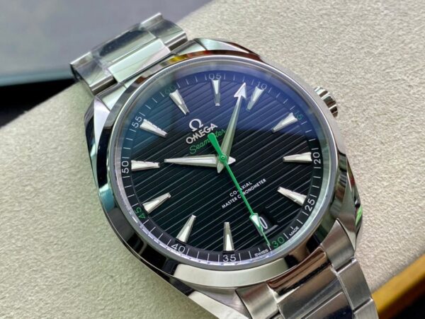 1:1 Superclone-Omega Seamaster Aqua Terra 150M Co-Axial Master Chronometer(绿条纹海马) - Image 2