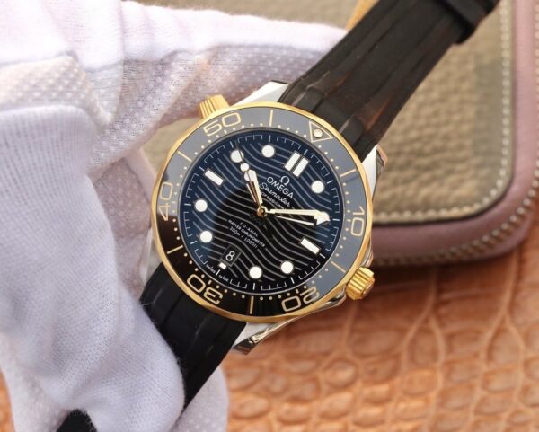 Omega Seamaster 300M Co-Axial Master Inter-Gold - 1:1 Superclone - Image 3