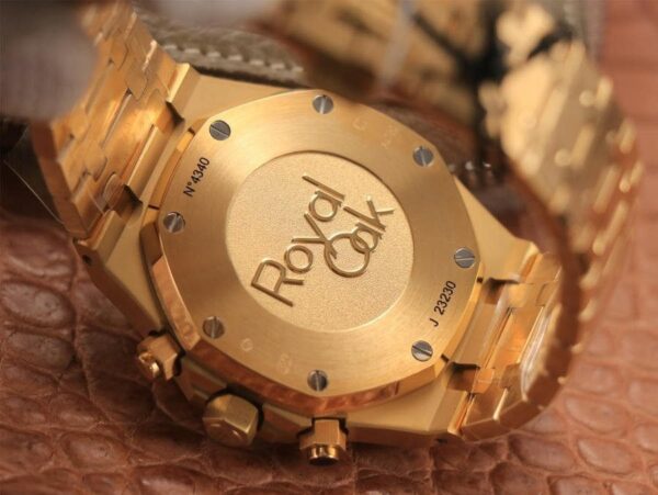 Audemars Piguet Royal Oak Chronograph 18K Gold on 904L Steel - 1:1 Sup - Image 5