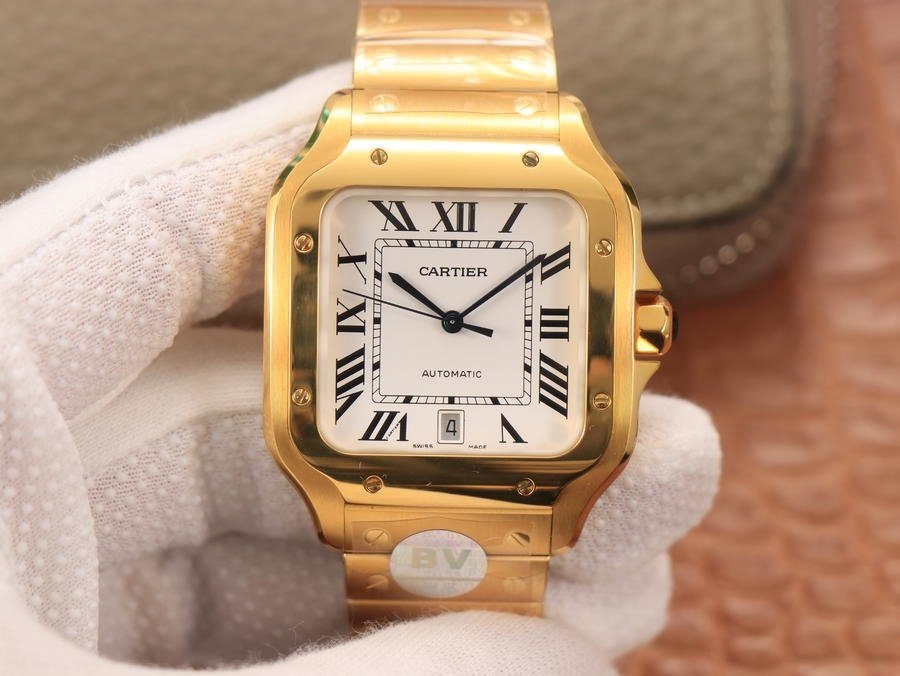 Cartier Tank Anglaise 18K Yellow Gold - 1:1 Superclone
