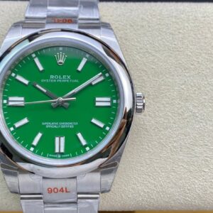 Rolex Oyster Perpetual 41 Ref: 124300(green dial oyester)