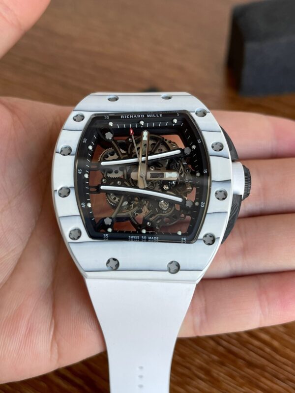 Richard Mille 60-01 White carbon fiber - Image 12