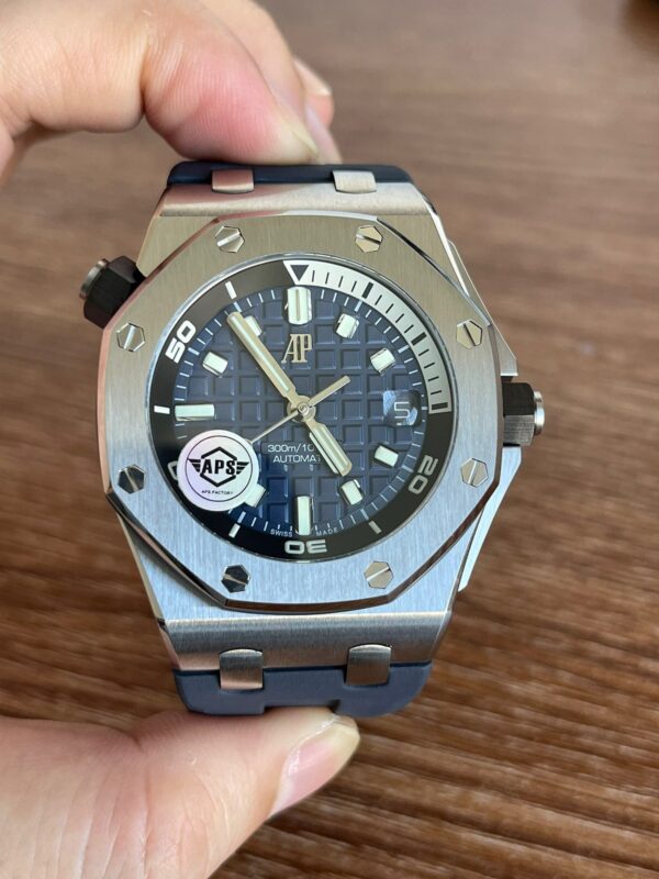Audemars Piguet Royal Oak 26703 Chronograph Automatic Mechanical Watch Original caliber 3124 Diameter: 42mm - Image 3