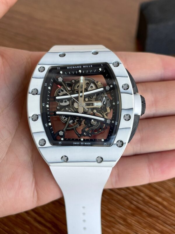 Richard Mille 60-01 White carbon fiber - Image 13