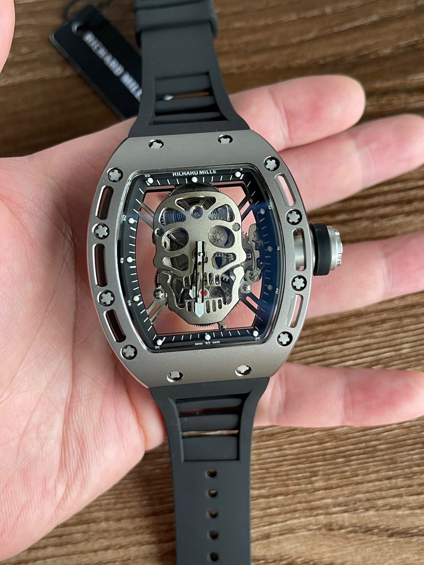 Richard Mille 52-01 skull☠️ tourbillon
