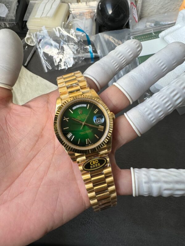 Rolex Yellow Gold Day-Date 40mm Caliber 3255 Pair of Original Weights - Image 11