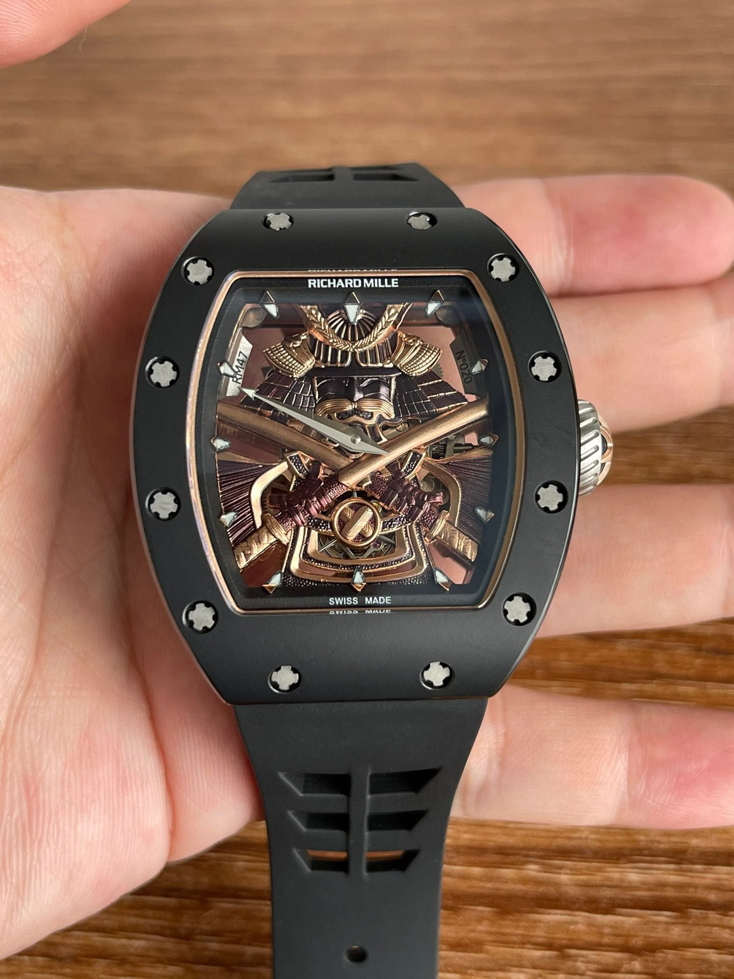 Richard Mille RM47 One-Piece Flywheel Black Knight