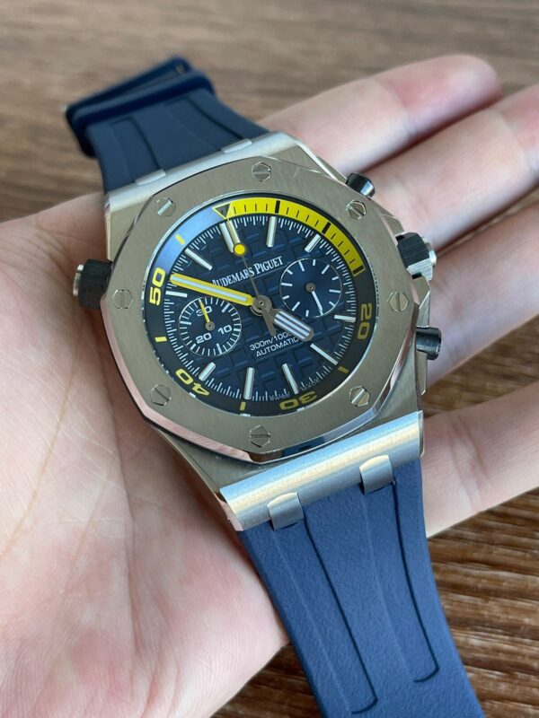 Audemars Piguet Royal Oak 26703 Chronograph Automatic Mechanical Watch Original caliber 3124 Diameter: 42mm - Image 6
