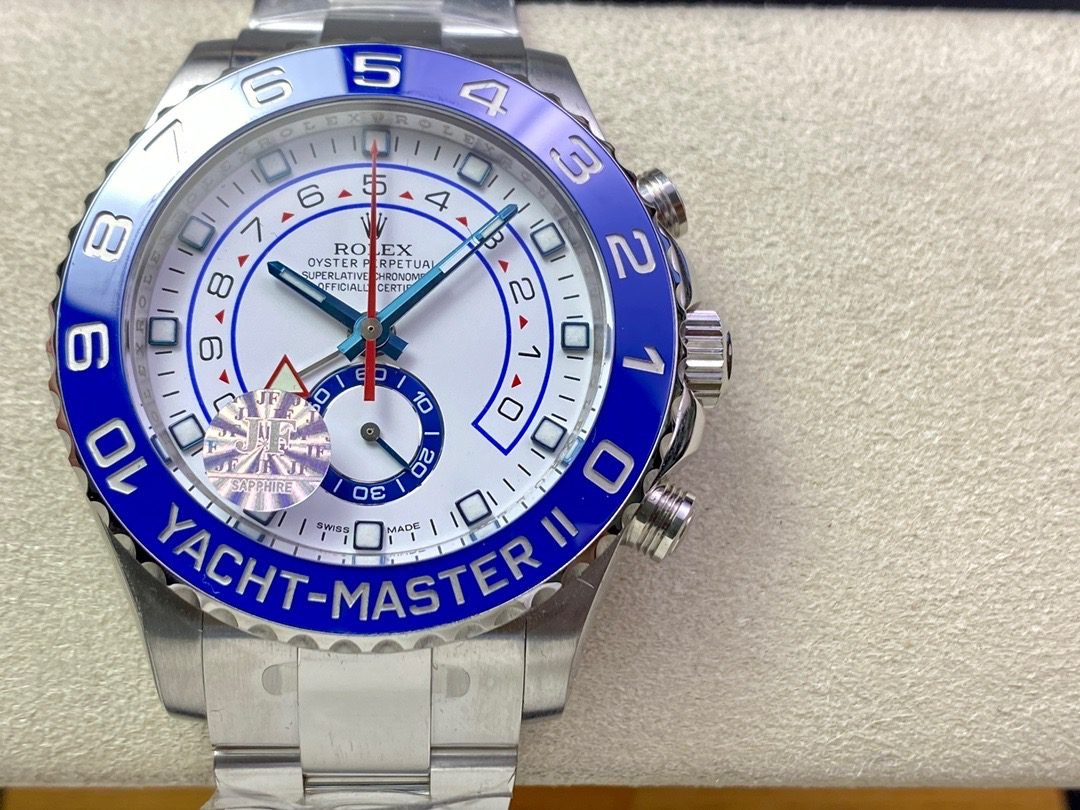 Rolex Yachtmaster II Stainless Steel Ref.116680- 1:1 Superclone(Silver yacht master II)