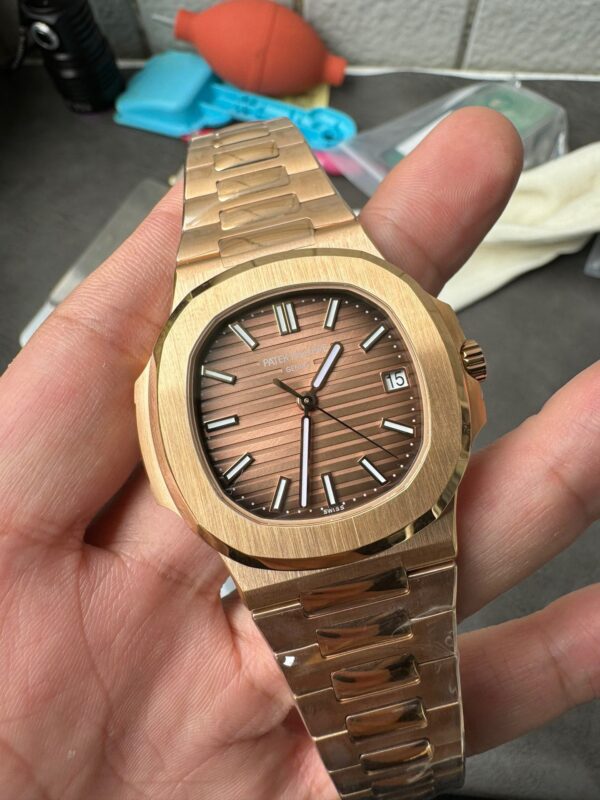 Patek Philippe 5711 Plated 18k Gold - Image 5