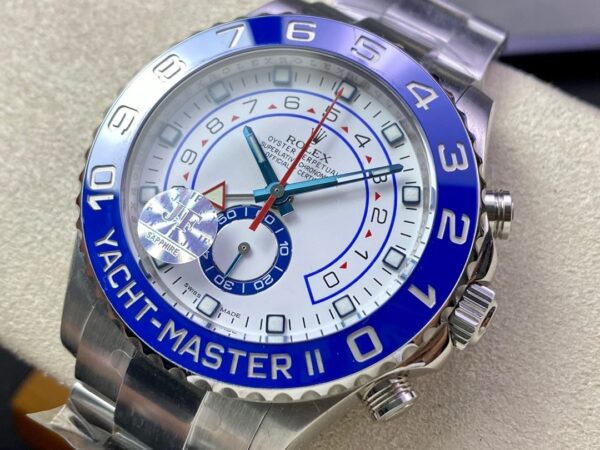 Rolex Yachtmaster II Stainless Steel Ref.116680- 1:1 Superclone(Silver yacht master II) - Image 8