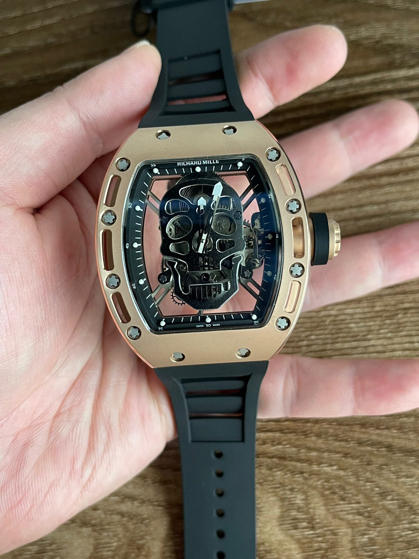 Richard Mille 52-01 skull☠️ tourbillon